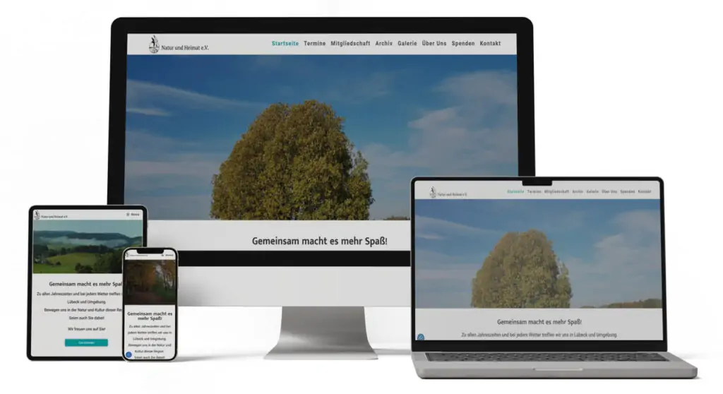 Webdesign Hamburg Northbay - Natur und Heimat e.V. - Referenzen