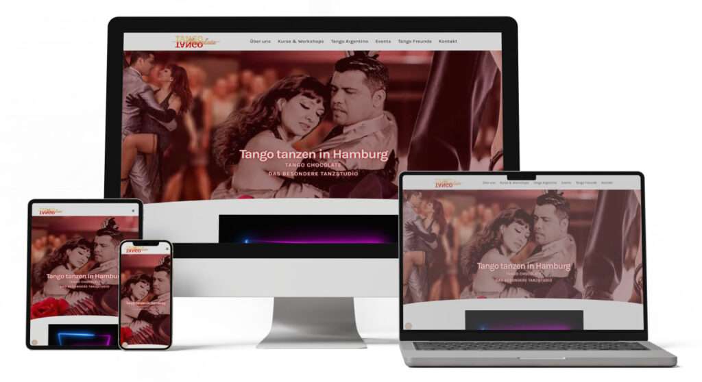 webdesign Hamburg Northbay - MockUp - Tango Chocolate