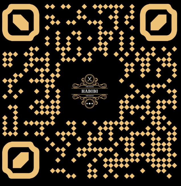 Webdesign Hamburg Northbay - Friseur Habibi QR-Code Design