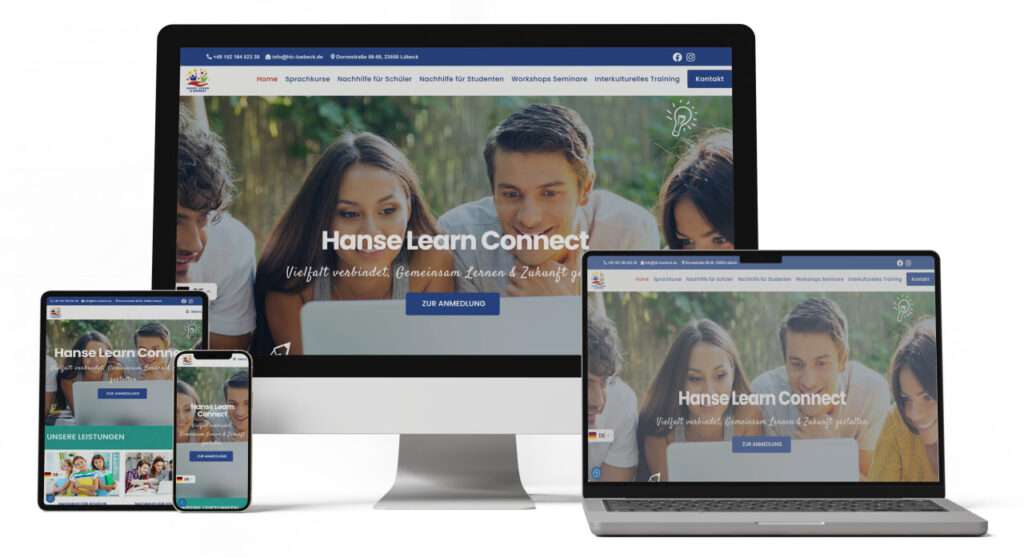 webdesign Hamburg Northbay - HLC MockUp