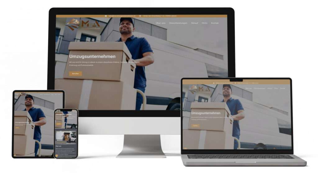 webdesign Hamburg Northbay - MA Umzugsunternehmen