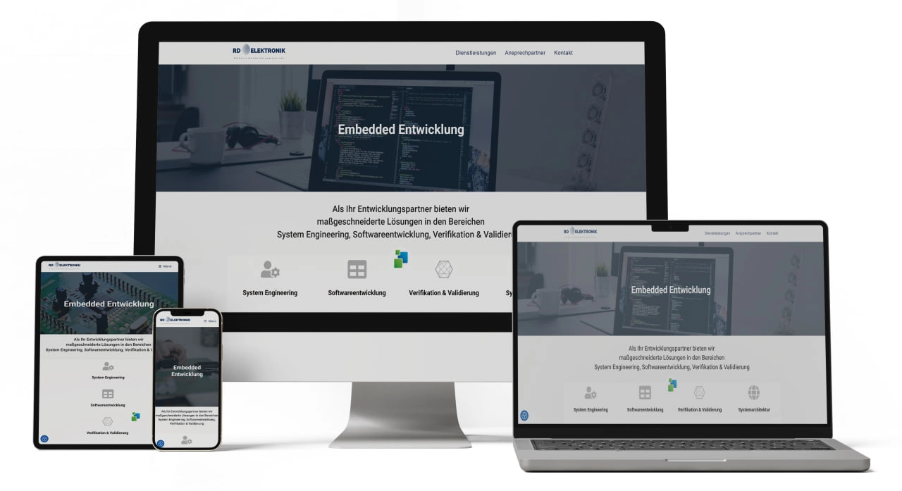 Mehr über den Artikel erfahren WEBDESIGN HAMBURG RD Elektronik
