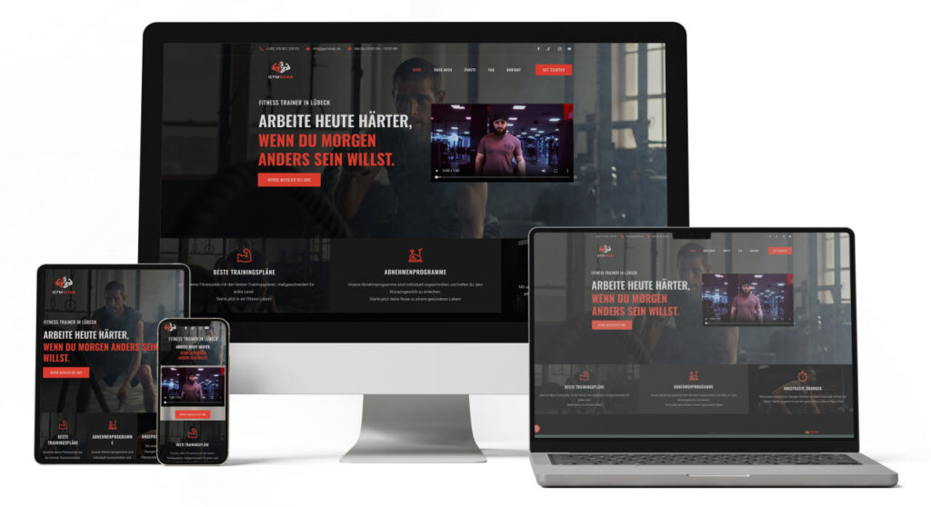 Webdesign Hamburg Northbay -MockUp_GymShab